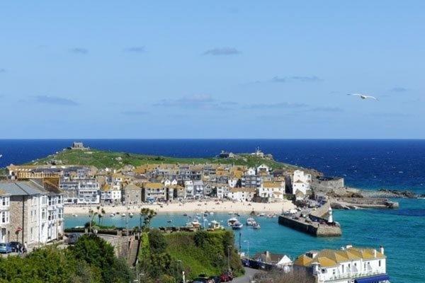 The Point Villa St Ives Buitenkant foto